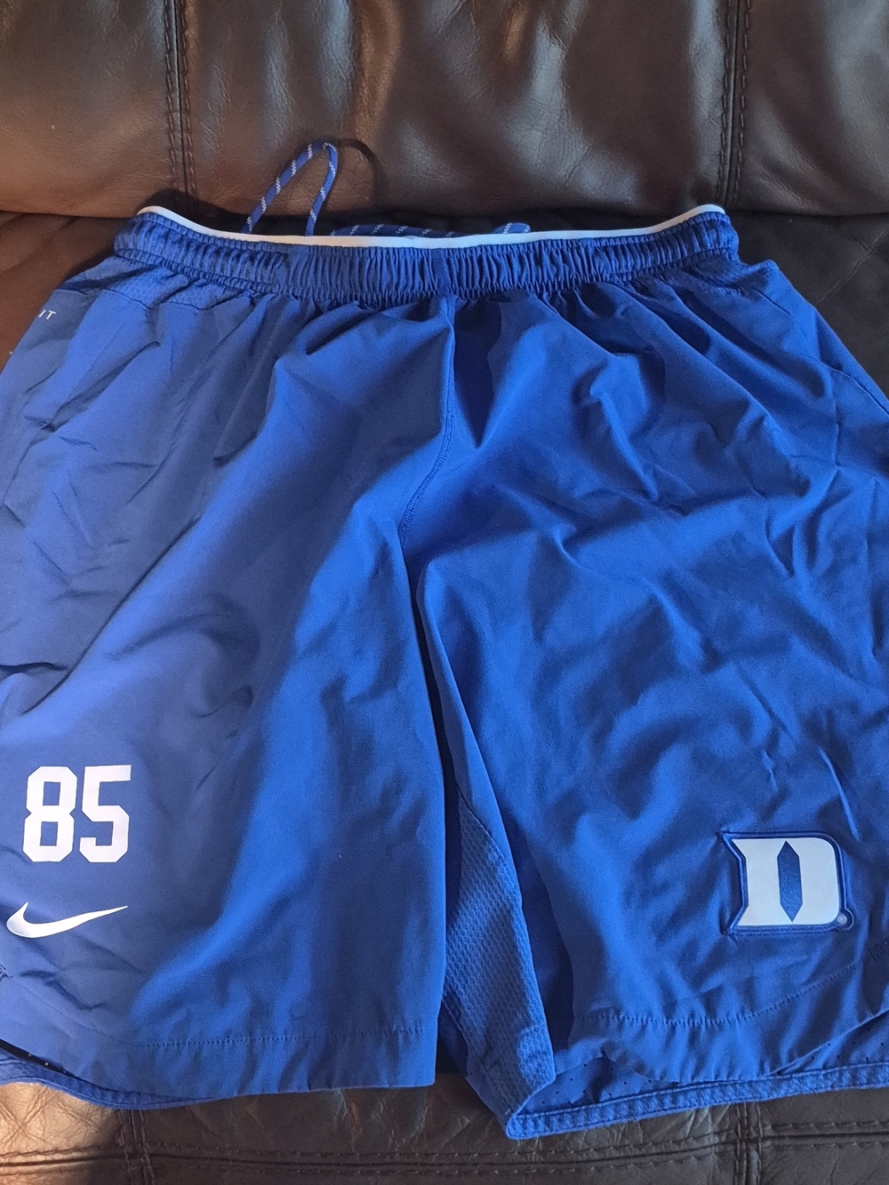 Nike Royal Blue Dri-FIT Top with White Swoosh